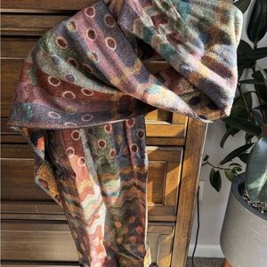 Colorful Patterned Women's Scarf